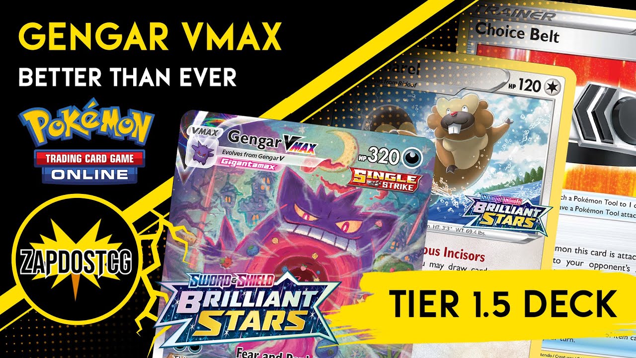 Gengar VMAX Deck OHKOs Anything Easily in The Brilliant Stars Meta! (Pokemon TCG)