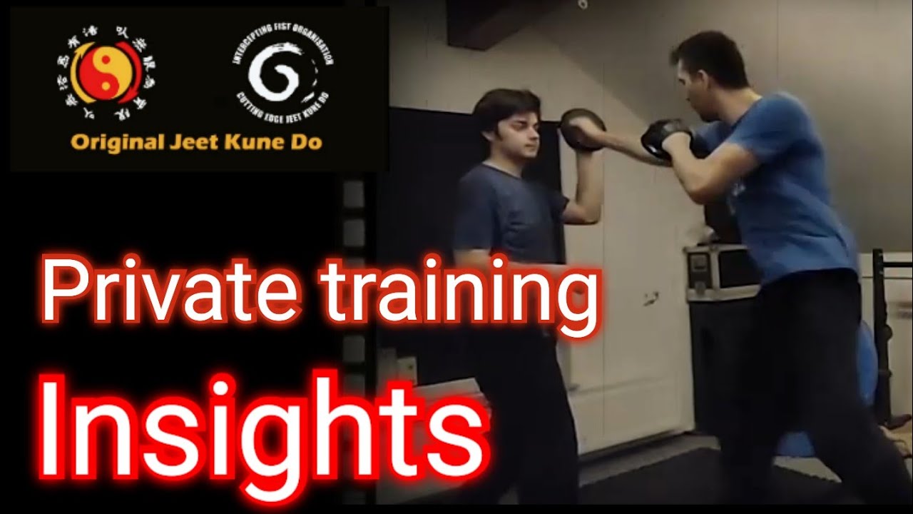 Private Training Insight - Original Late Bruce Lees Jeet Kune Do