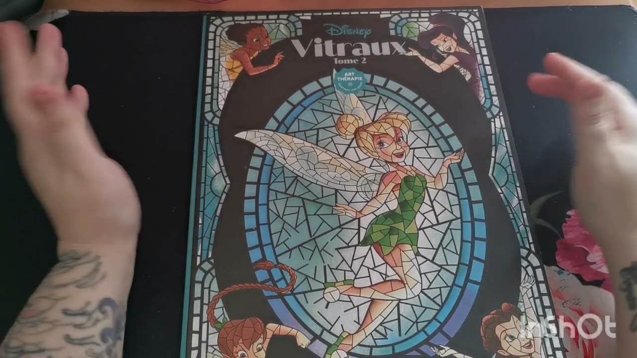 Flip Through | Disney Vitraux 2 ~ Hachette Heroes