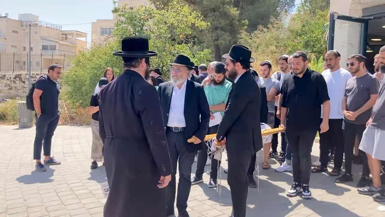 Levaya de Meïr Yaacov Feldstein à Jérusalem Shamgar