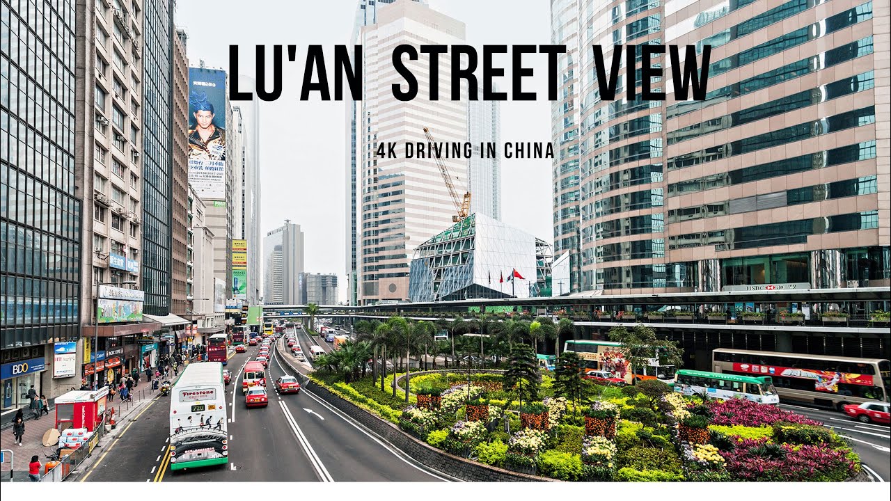 CHINA: Driving in China's developing City. Lu'an Anhui Province 1023