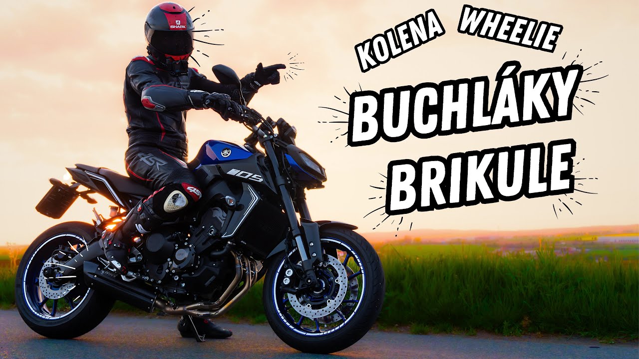 D&aacute; se na Buchlovsk&yacute;ch hor&aacute;ch je&scaron;tě jezdit? | Yamaha MT09 | MOTOVLOG CZ/SK | BASED RIDER