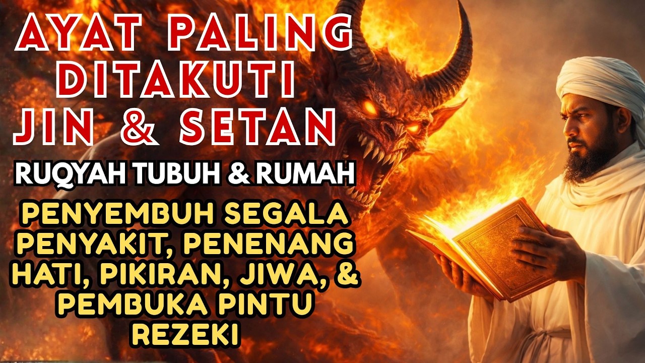 RUQYAH RUMAH & TUBUH PENGUSIR JIN DAN SIHIR, PENENANG HATI & PIKIRAN | ALAA AQEL