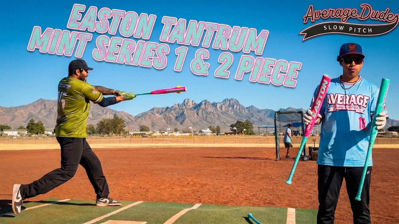 Биты Easton Tantrum Mint | Комплект из 1 и 2 частей | Обзор бит для софтбола USSSA