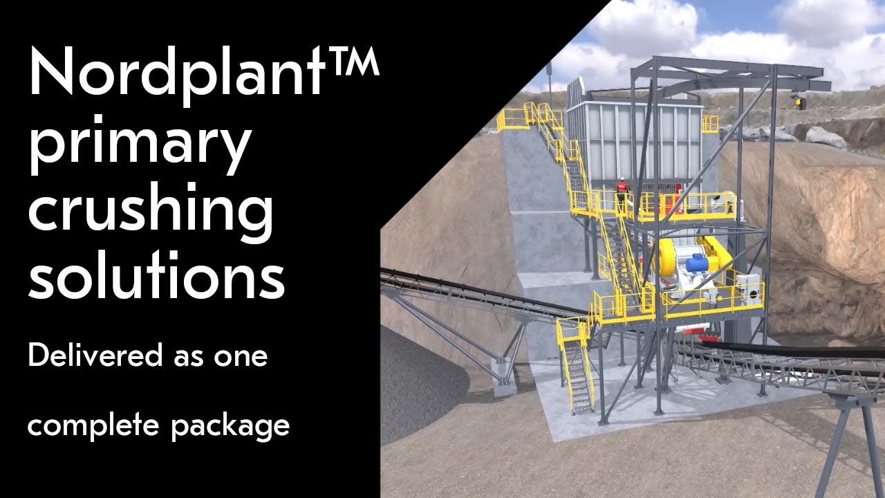 Metso Nordplant™ primary crushing station