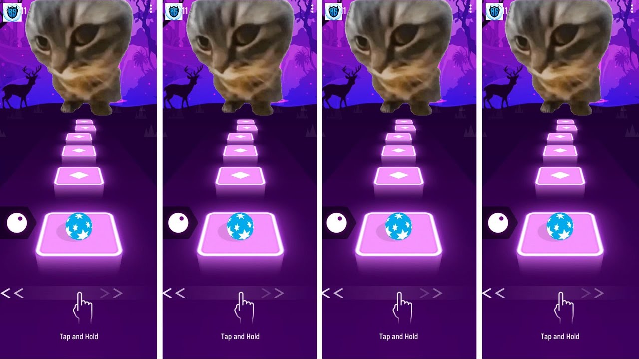 Chipi Chipi Chapa Chapa Cats (Bemax Phonk Remix) - Tiles Hop EDM Rush