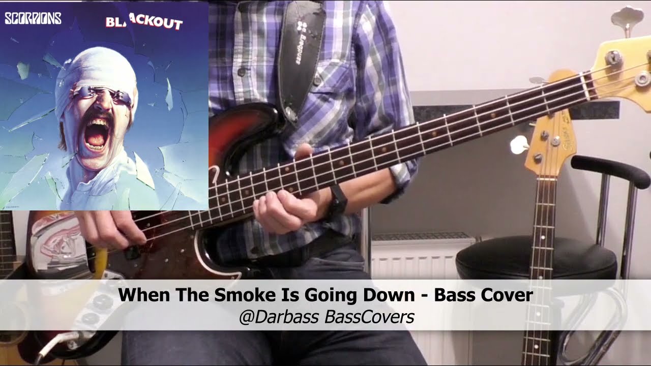 [Scorpions] When The Smoke Is Going Down - Bass Cover 🎧 (with bass tabs pdf)