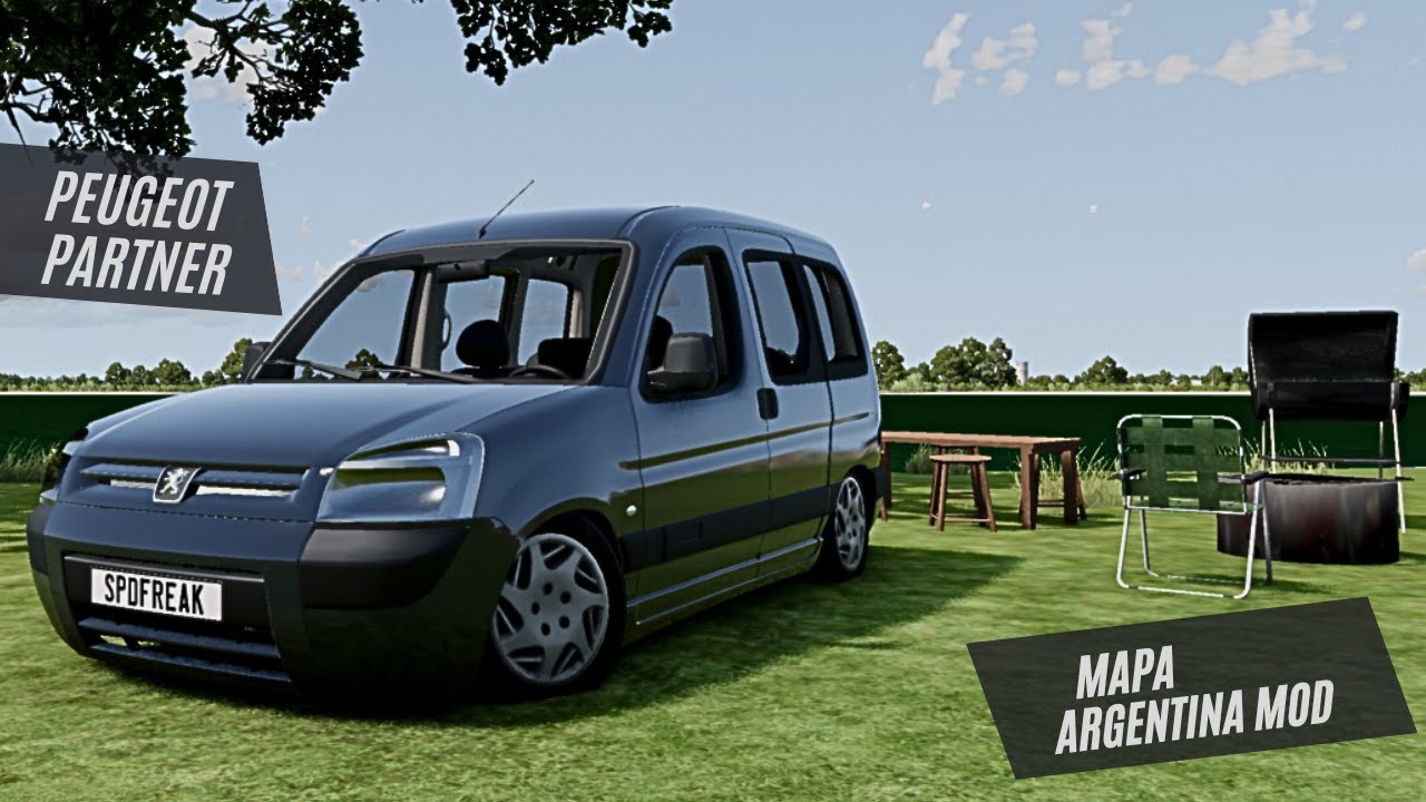 -/ BeamNG.Drive / Peugeot Partner / De paseo a la  Laguna / Logitech G27 / Mods /-