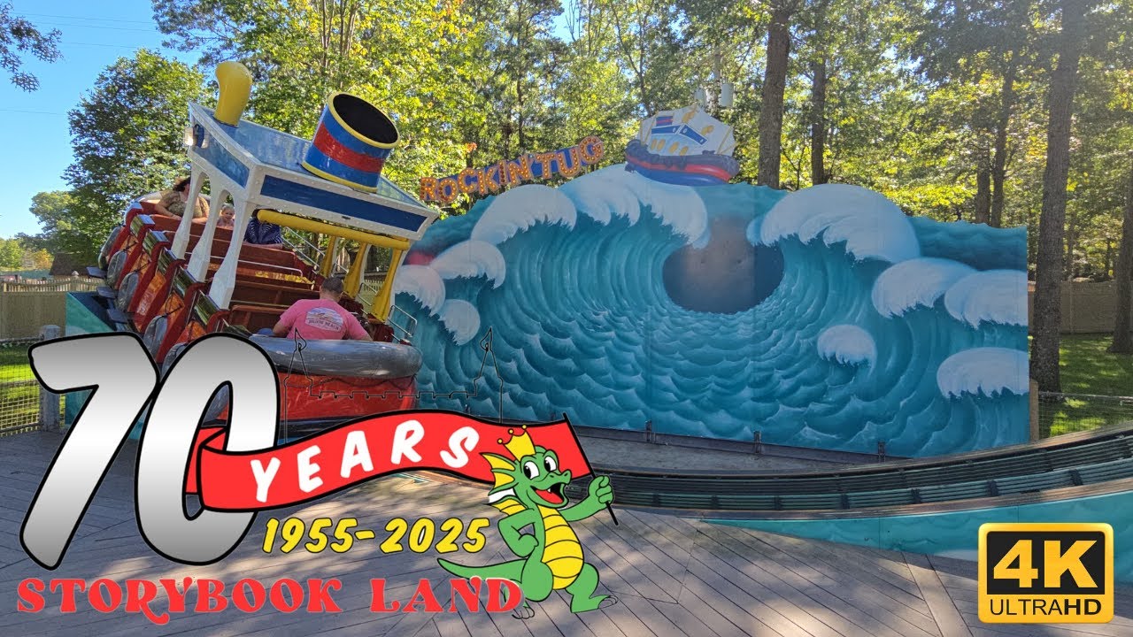 Rockin’ Tug POV | Storybook Land 2025 | Full Ride Experience in 4K | Family Fun on the High Seas!
