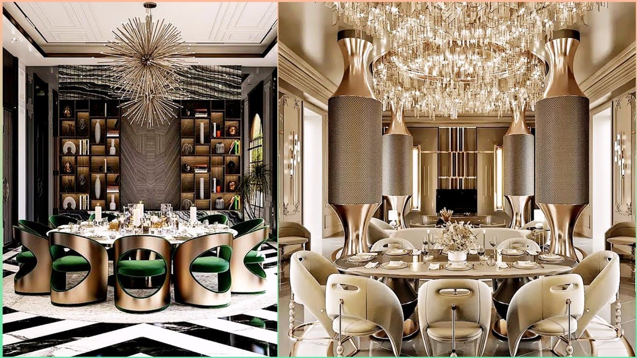 Top 50 Luxury Dining Room Design Trends 2025: Best Home Interior Decor Ideas