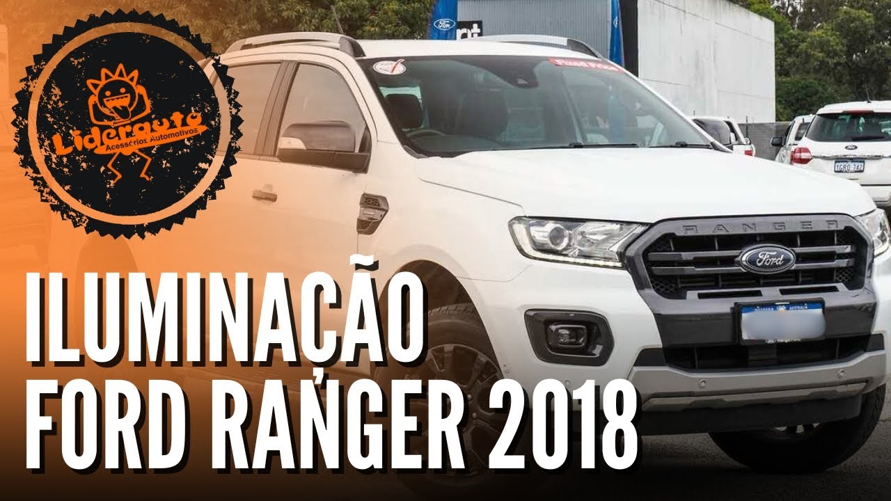 Lampadas de Led na Ford Ranger 2018