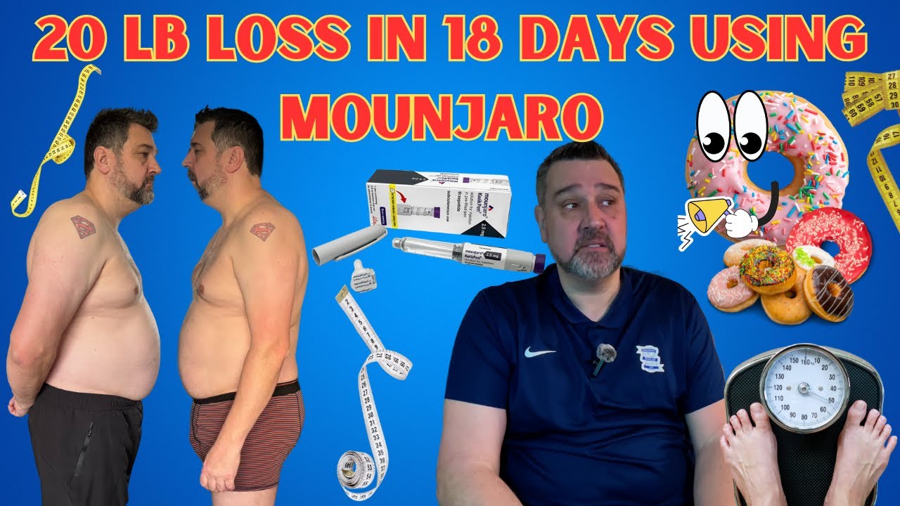 MOUNJARO WEIGHT LOSS PENS - DAY 18 - Chat & Weight Update