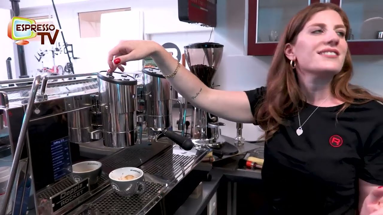 Rocket Espresso посещает Espresso TV и представляет Rocket Doppia