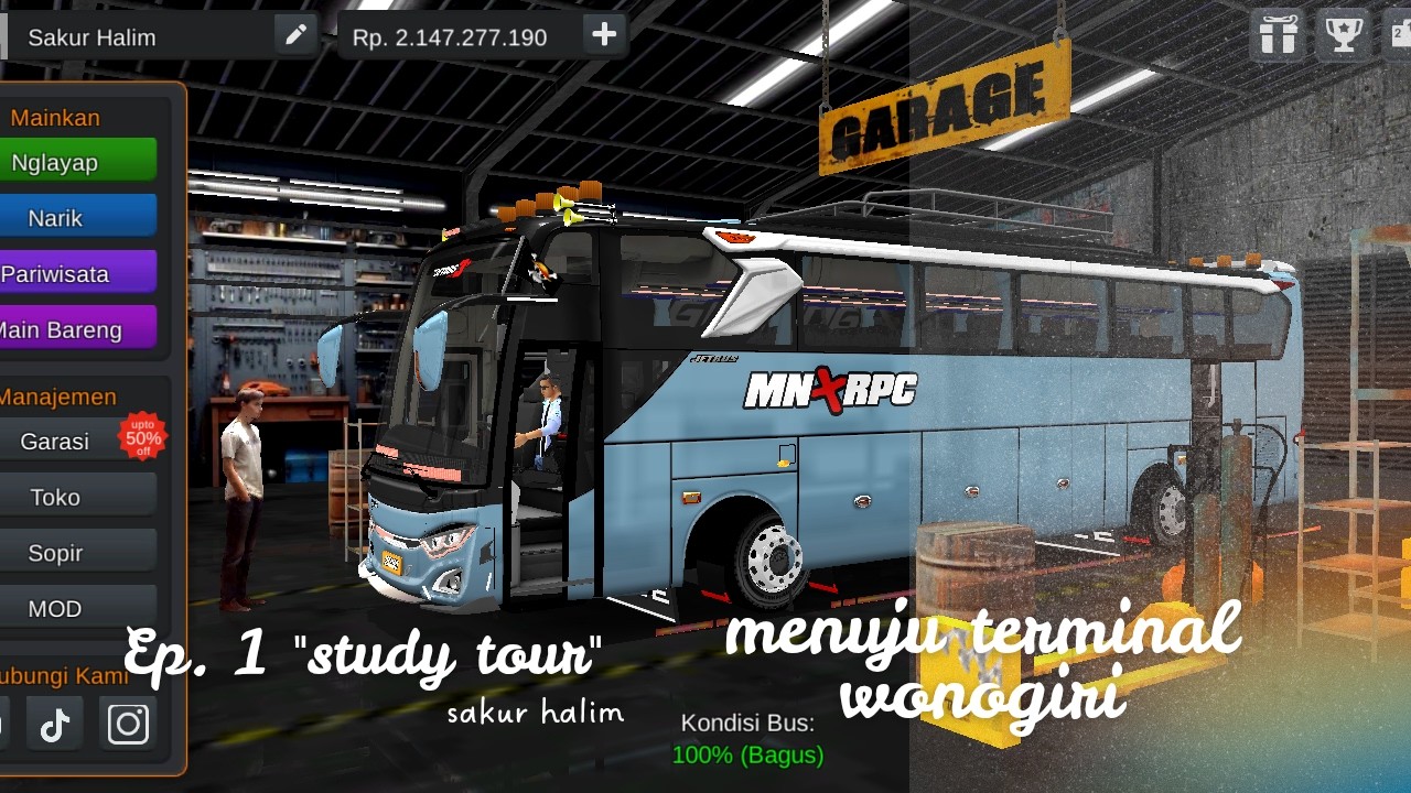 Study tour 2026 di guyur hujan cukup rame di jalanan