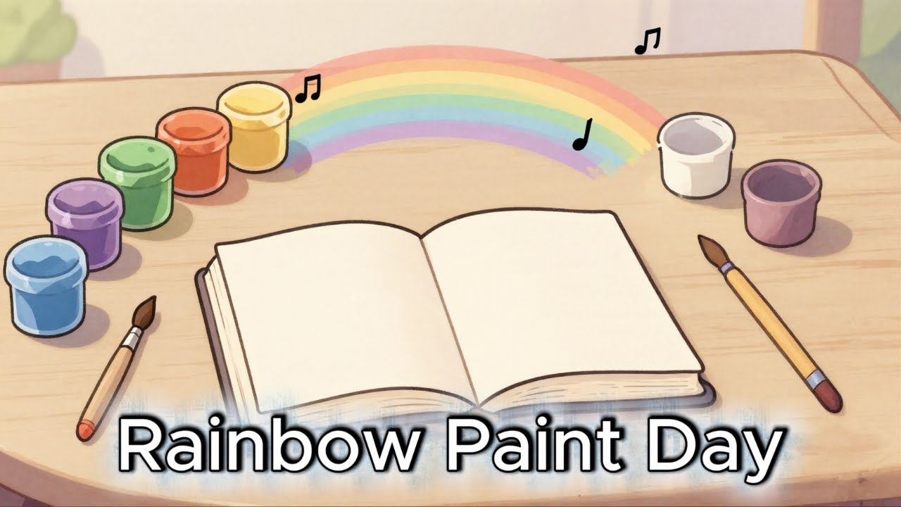 Rainbow Paint Day