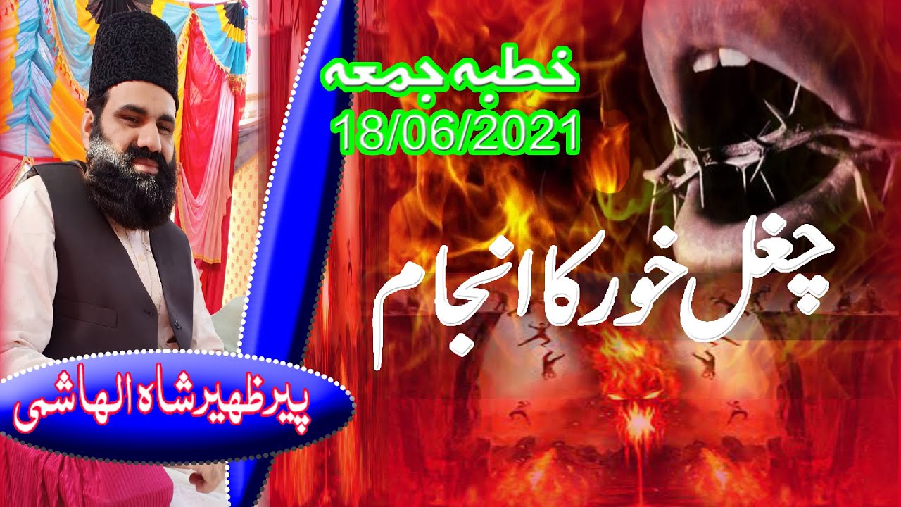 CHUGHAL KHOR KA ANJAAM by Syed Zaheer Ahmad Shah Hashmi gheebat aur chughli punjabi urdu byan