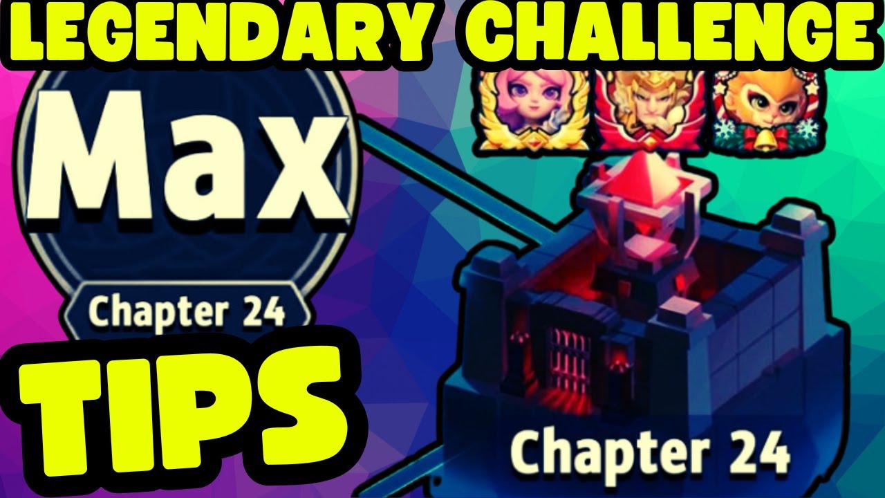 ARCHERO: CHAPTER #24 LEGENDARY CHALLENGE! HOW TO PASS CHAPTER#24! TIPS! S16