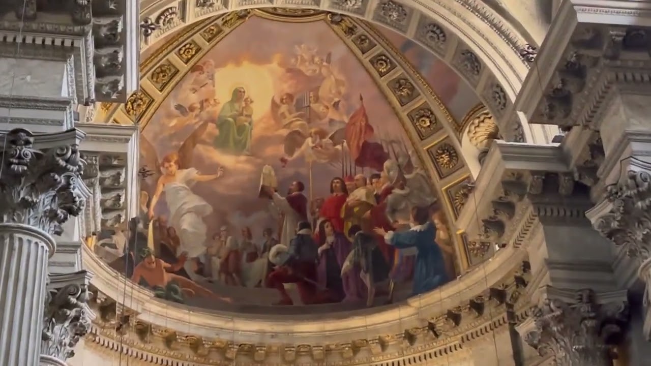 Roma/ La Chiesa ⛪️ di Santa Maria in Portico in Campitelli #italy #rome