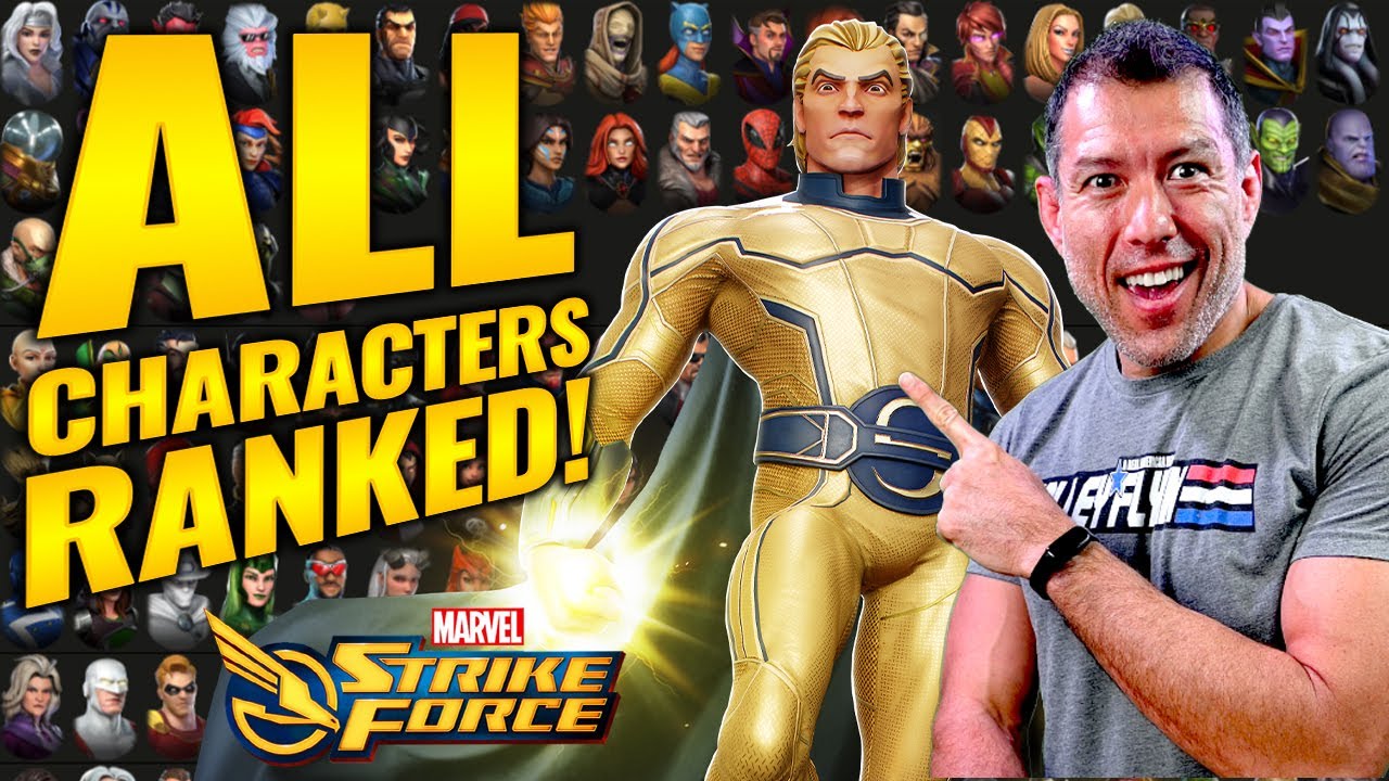 СПИСОК ПЕРСОНАЖЕЙ MARVEL Strike Force! ВСЕ ПЕРСОНАЖИ ОТСОРЕНЫ ОТ ЛУЧШЕГО К ХУДШЕМУ | Ноябрь 2025 ...
