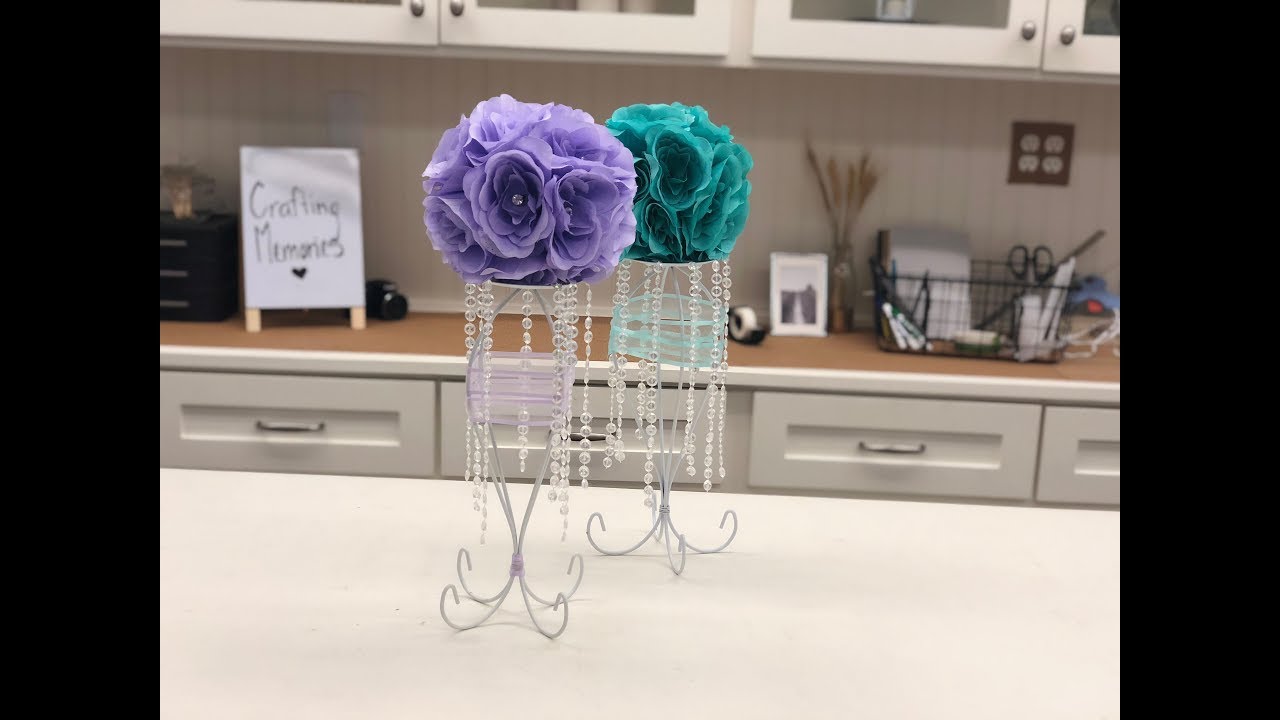 Idea de Centro de Mesa para Bautizo, Boda, Quinceanera y Mas