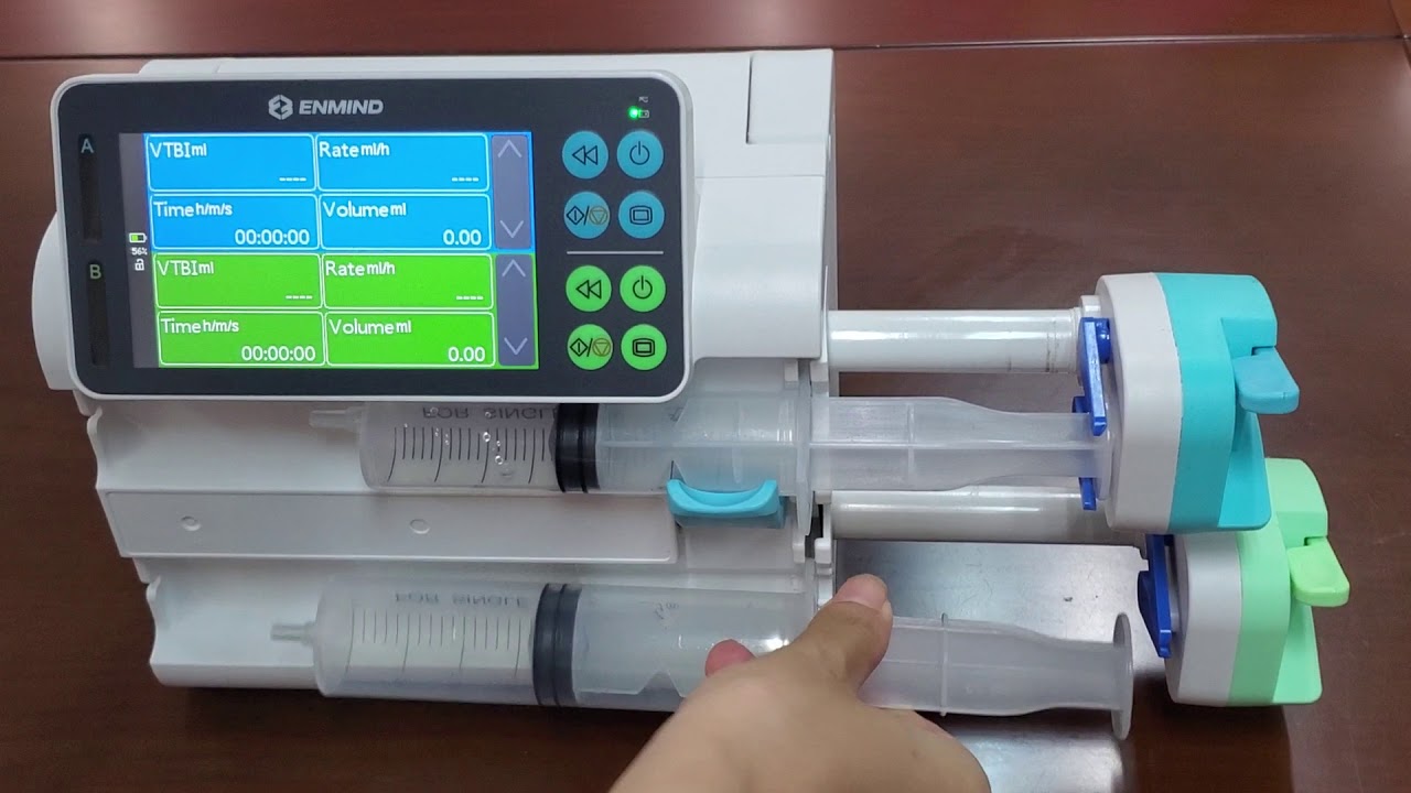 EN S5D Dual Channel Syringe Pump Operation