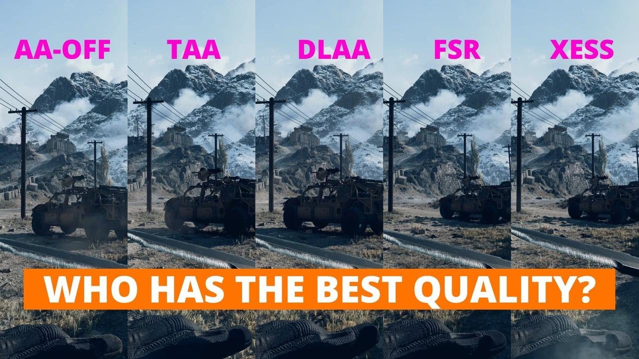 Battlefield 6 WHICH ANTI-ALIASING IS BETTER?