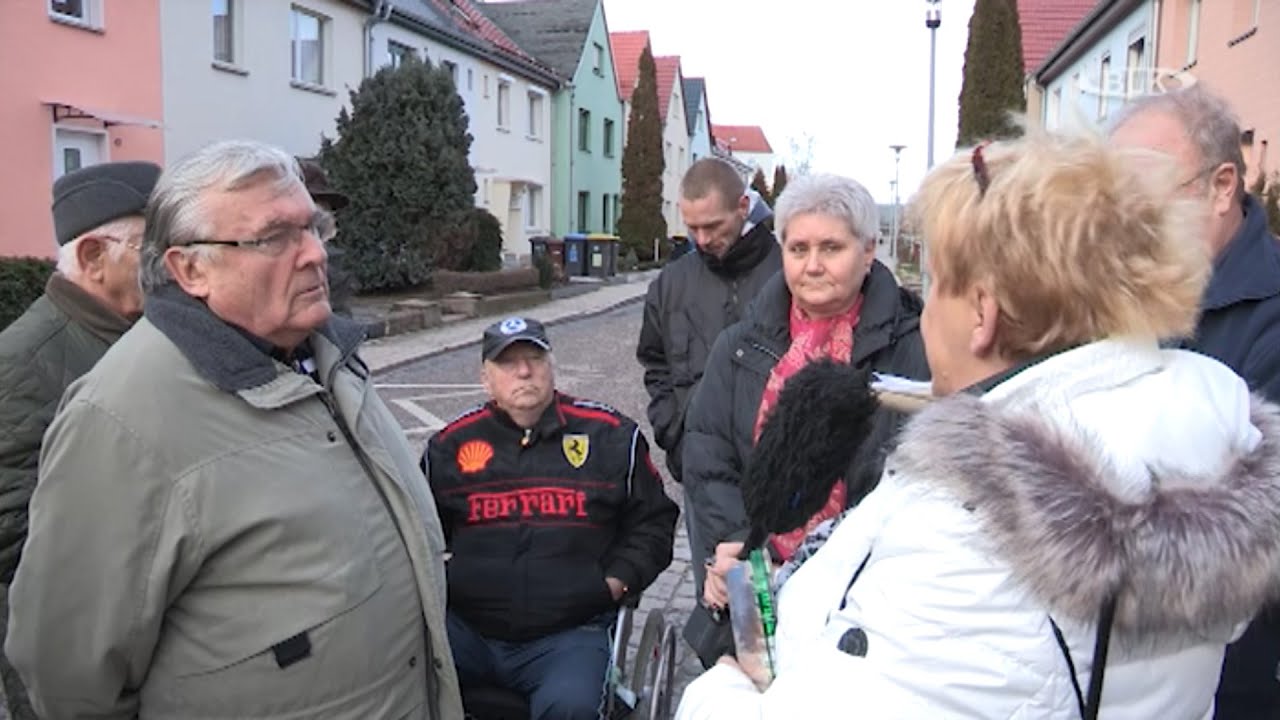 Empörung in der Geibelstraße Weißenfels Hauke Anwohner Robby Risch Langer Vetter Huget