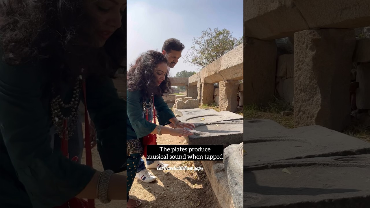 Wonders of Hampi | Musical Stones | Travel | #hampi #hampidiaries #viral #viralshorts #travel