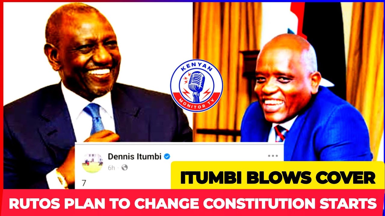 SHOCK: As Dennis Itumbi Reveals Rutos Plan For Referendum To Extend Term Limit After 2027 To 7yrs!