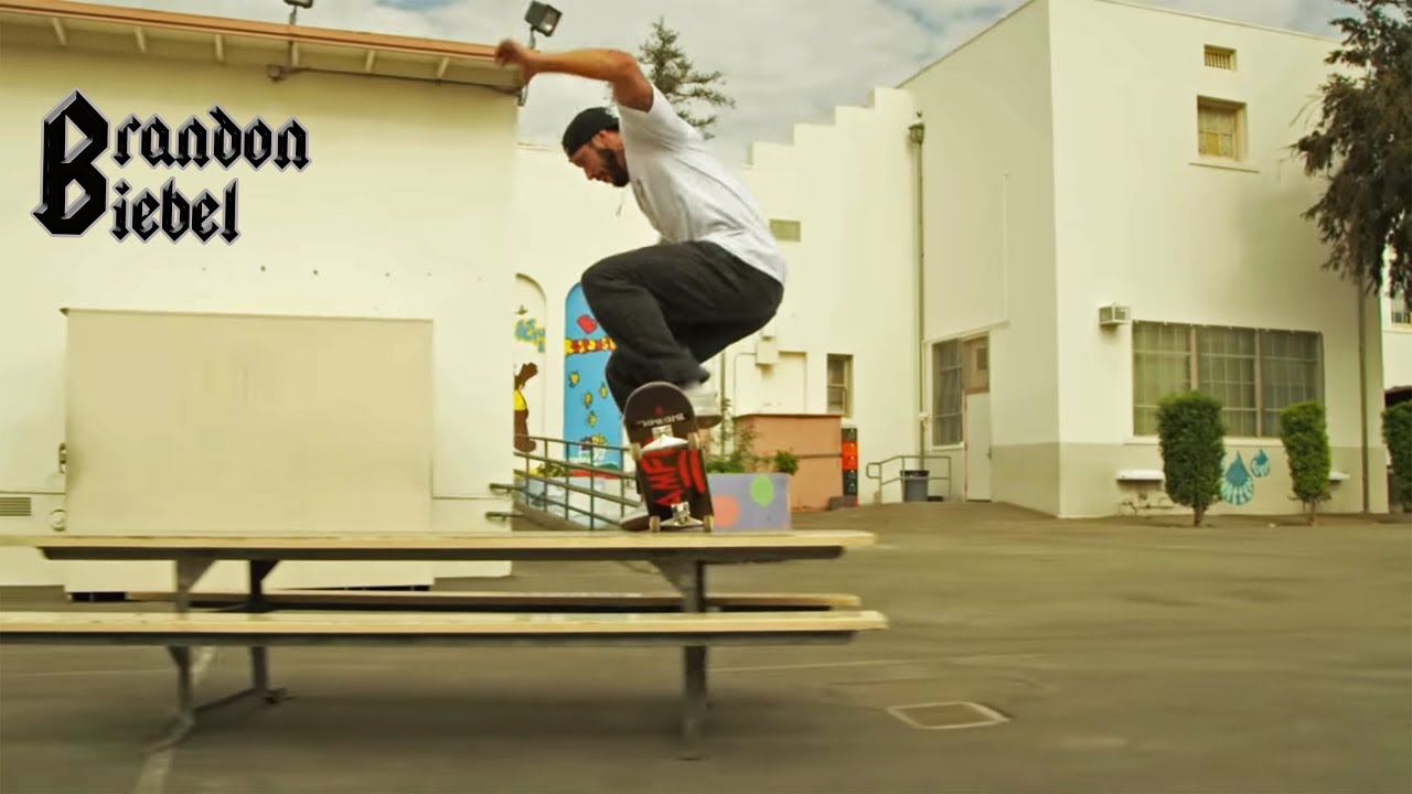 Brandon Biebel Skateboarding 