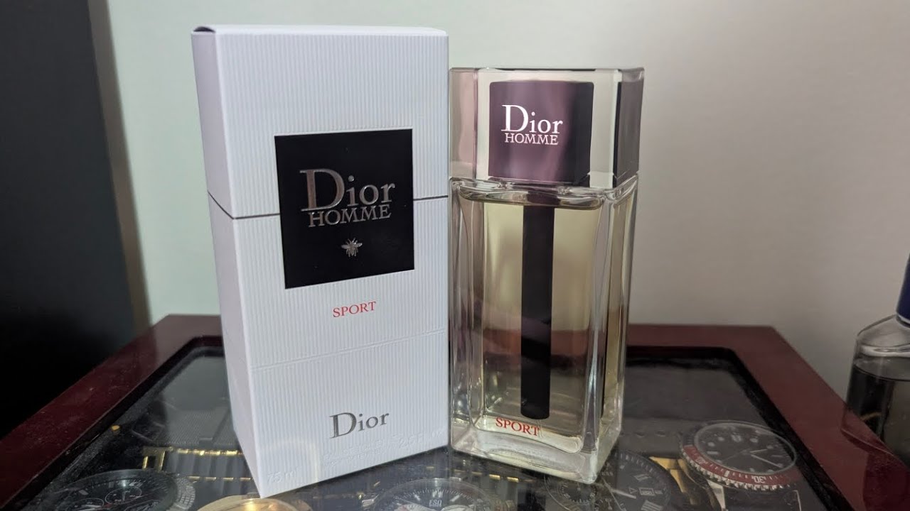 Dior Homme Sport 2021 unboxing first impressions