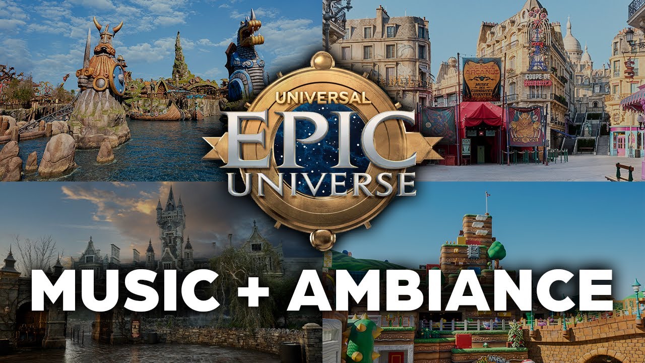 Epic Universe | Music & Ambiance | Music for Each Land