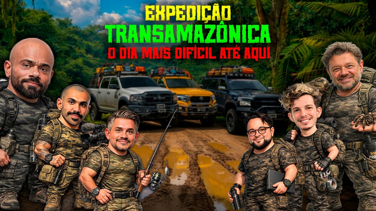 O DIA MAIS DESAFIADOR ATÉ AQUI - EXPEDIÇÃO TRANSAMAZÔNICA - EP05