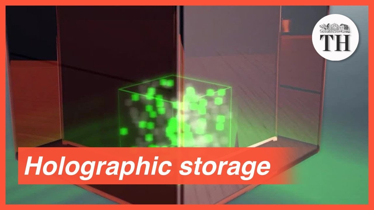 What are holographic storage devices?