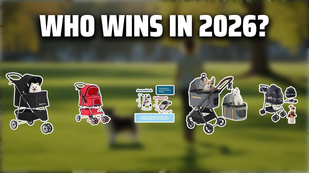 The Top 5 Best Dog Stroller in 2026 - Must Watch Before Buying!