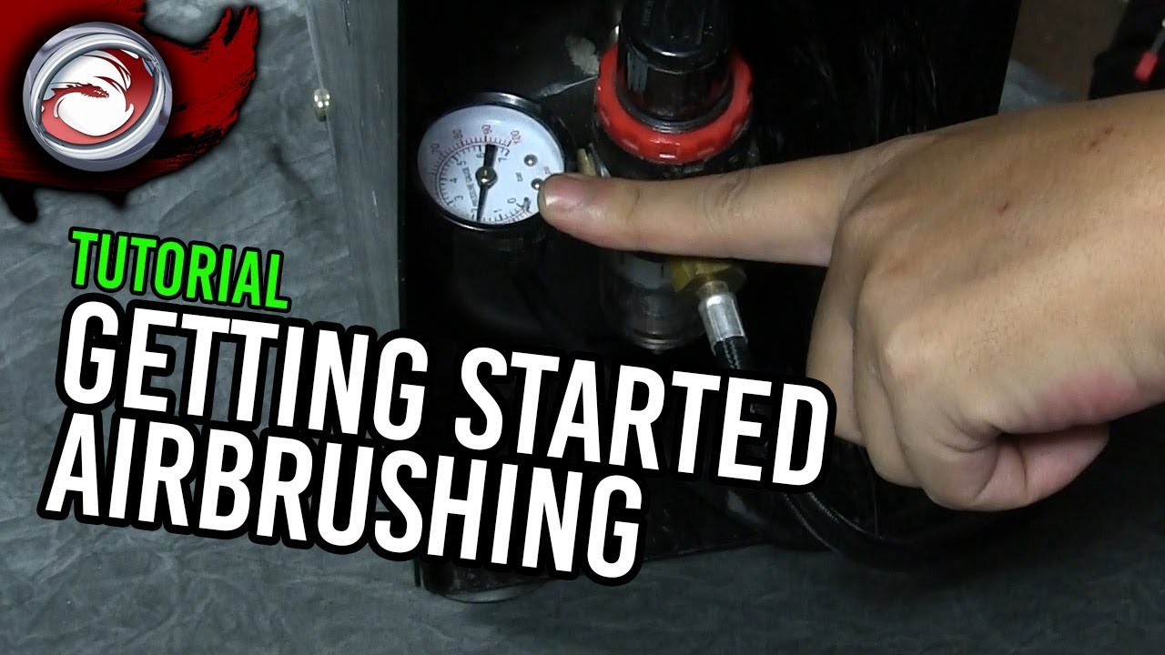 Getting Started Using an Airbrush (Airbrushing Intermediate Part 1)