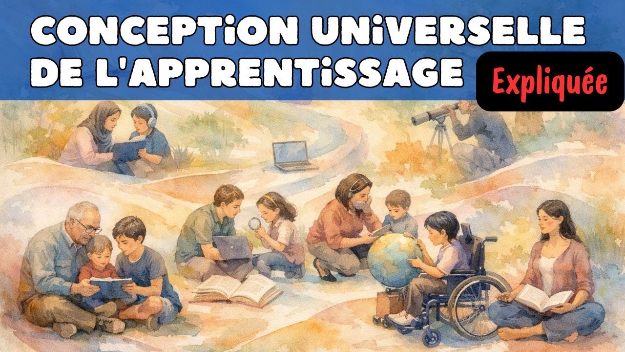 Conception universelle de l'apprentissage : définition, exemples... (expliquée en 3 minutes)