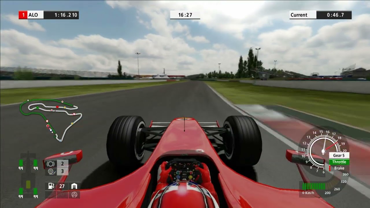 F1 Championship Edition (PS3) | Режим карьеры | Сезон 3 | Раунд 11 | Гран-при Франции