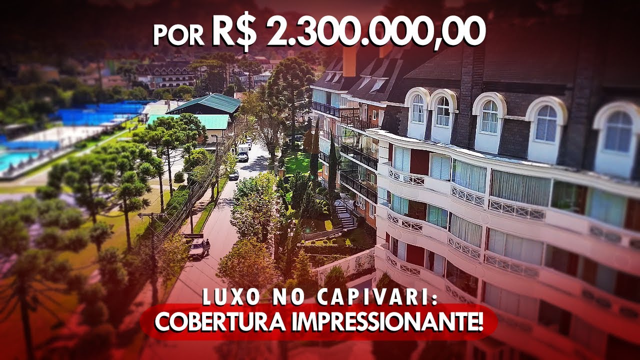 🍁 O Crepitar da Lareira Embala o Luxo Desta Cobertura em Campos do Jordão 🔥