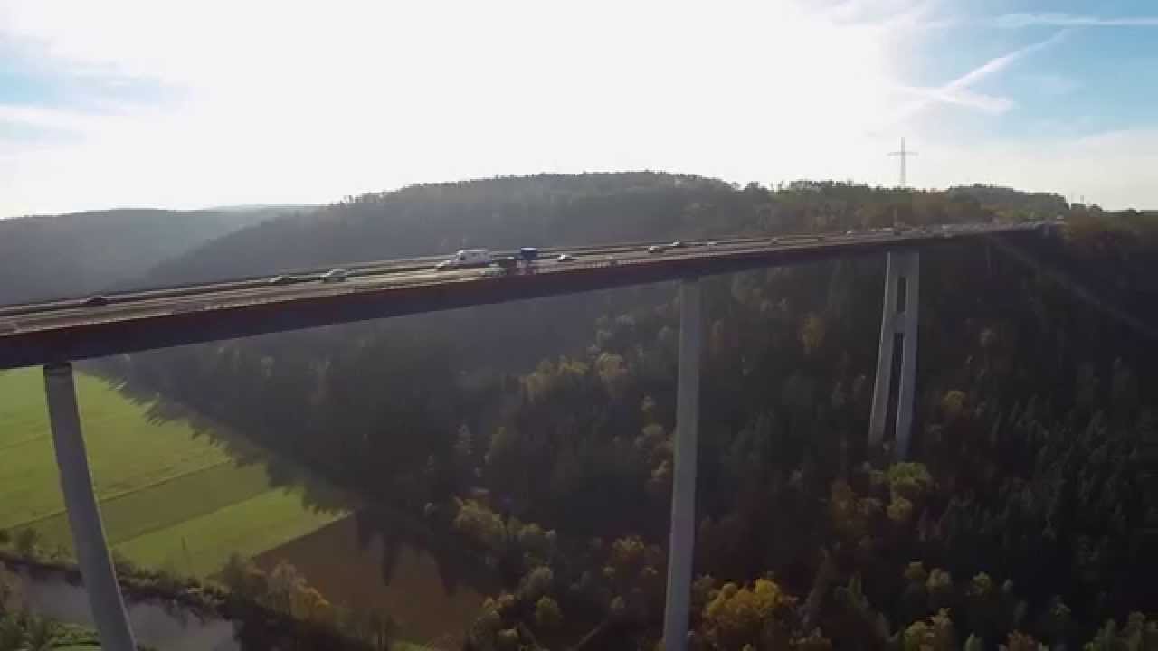 Black Snapper L PRO FPV - Flug Neckartalbrücke