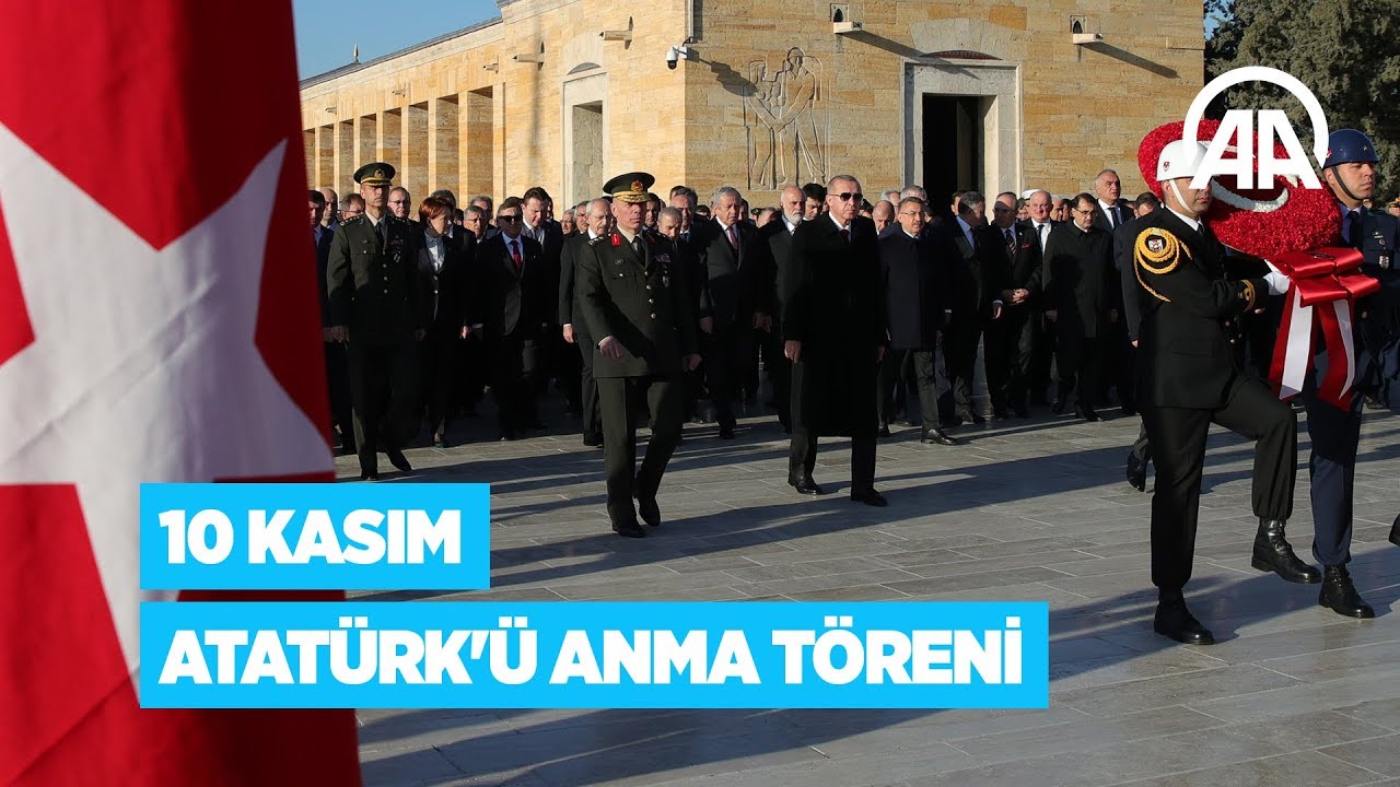 10 Kasım Atatürk'ü Anma Töreni