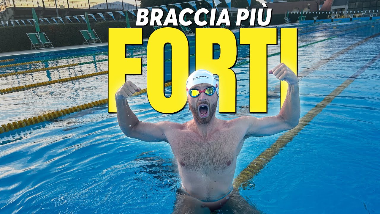 I 5 MIGLIORI metodi per ALLENARE le BRACCIA nel NUOTO