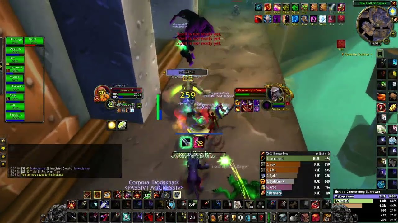 Gnomeregan 3rd reset - Melee Hunter PoV fast clear