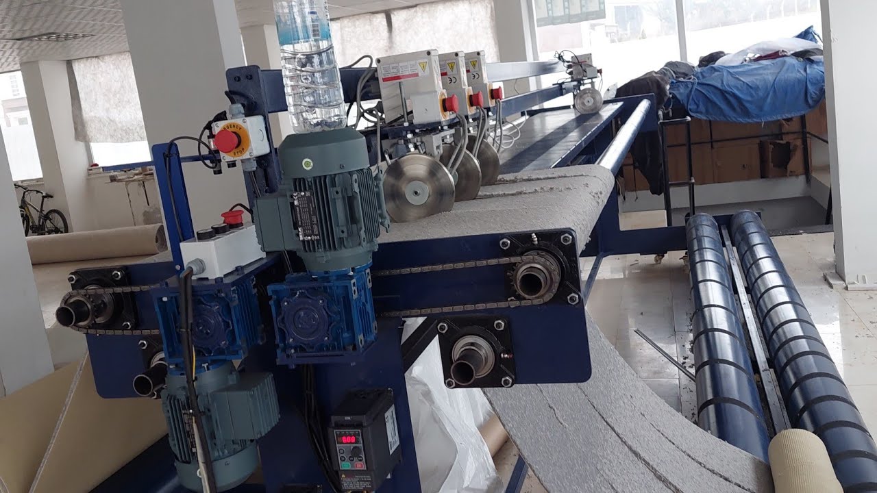 halı kesim ve metrajlama makinesi. halifilex cutting machine