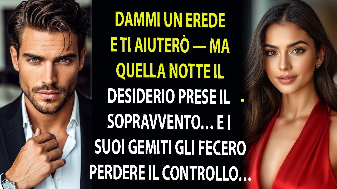 “Dammi un erede e ti aiuterò” — ma nella notte dell’accordo, lui si perse nell’amore!