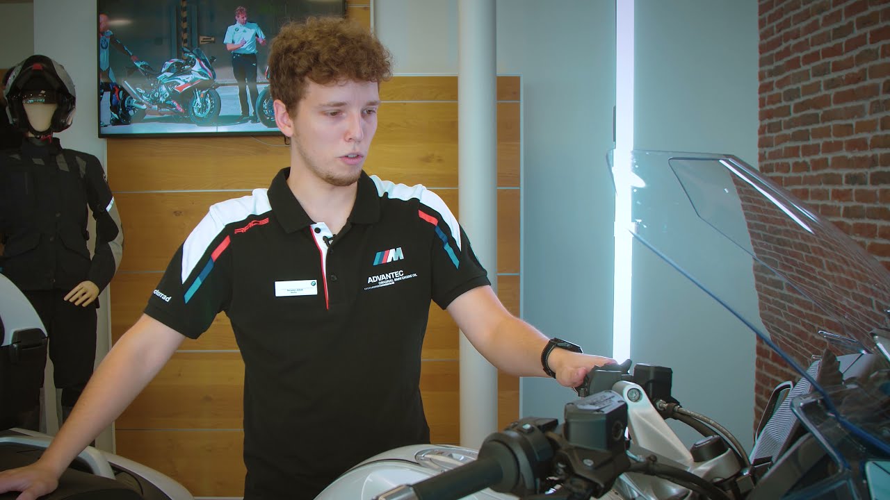 Tuto écran connecté BMW R 1250 RT