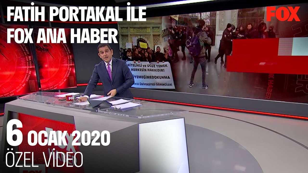 Öğrenciler kazandı! 6 Ocak 2020 Fatih Portakal ile FOX Ana Haber