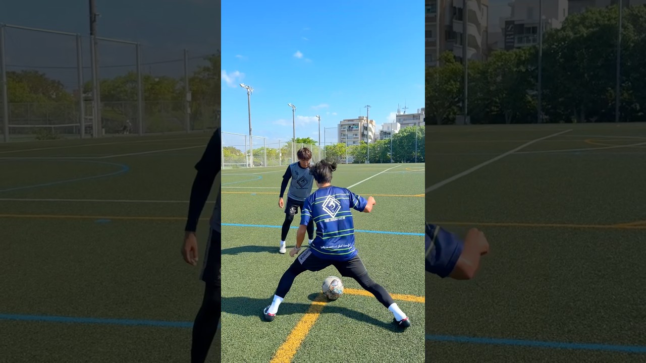 【珍しい足ワザ】イメージはパー✋からグー✊ #レガテドリブル塾 #サッカー