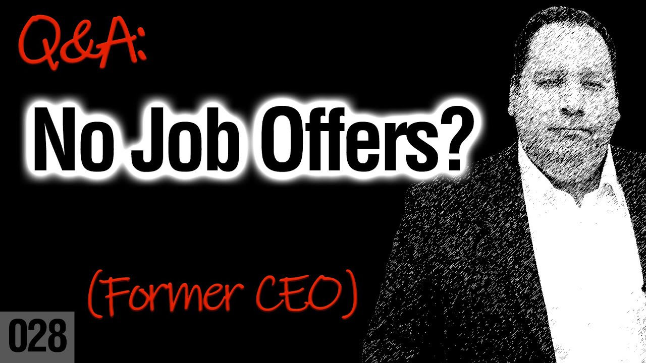 Why Don't You Hire Me? | Getting Interviews but No Job Offers? | What To Do.