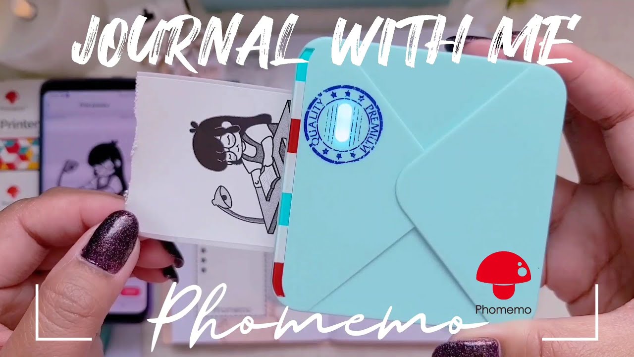 Unbox + Journal With Me featuring @phomemo  | Journaling | ASMR #journal #asmr
